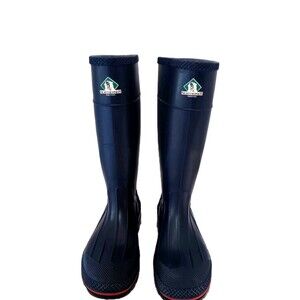 Northerner Rubber Rain Farm Waterproof Boots Womens Size 6 Made in USA Blue